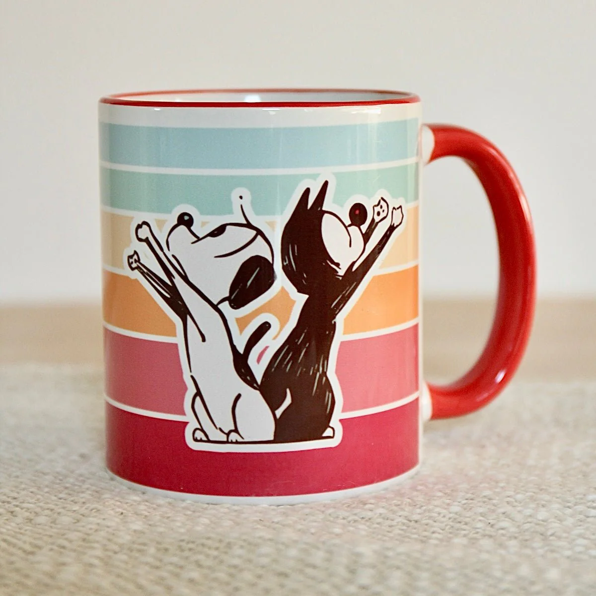 'Adopt Love' Mug - Image 3