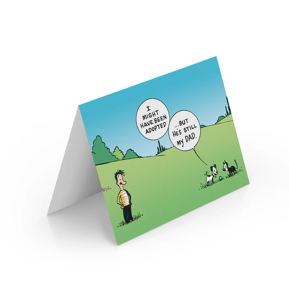 'Best Fur Dad' Father's Day Greeting Card (from Pet) - Image 3