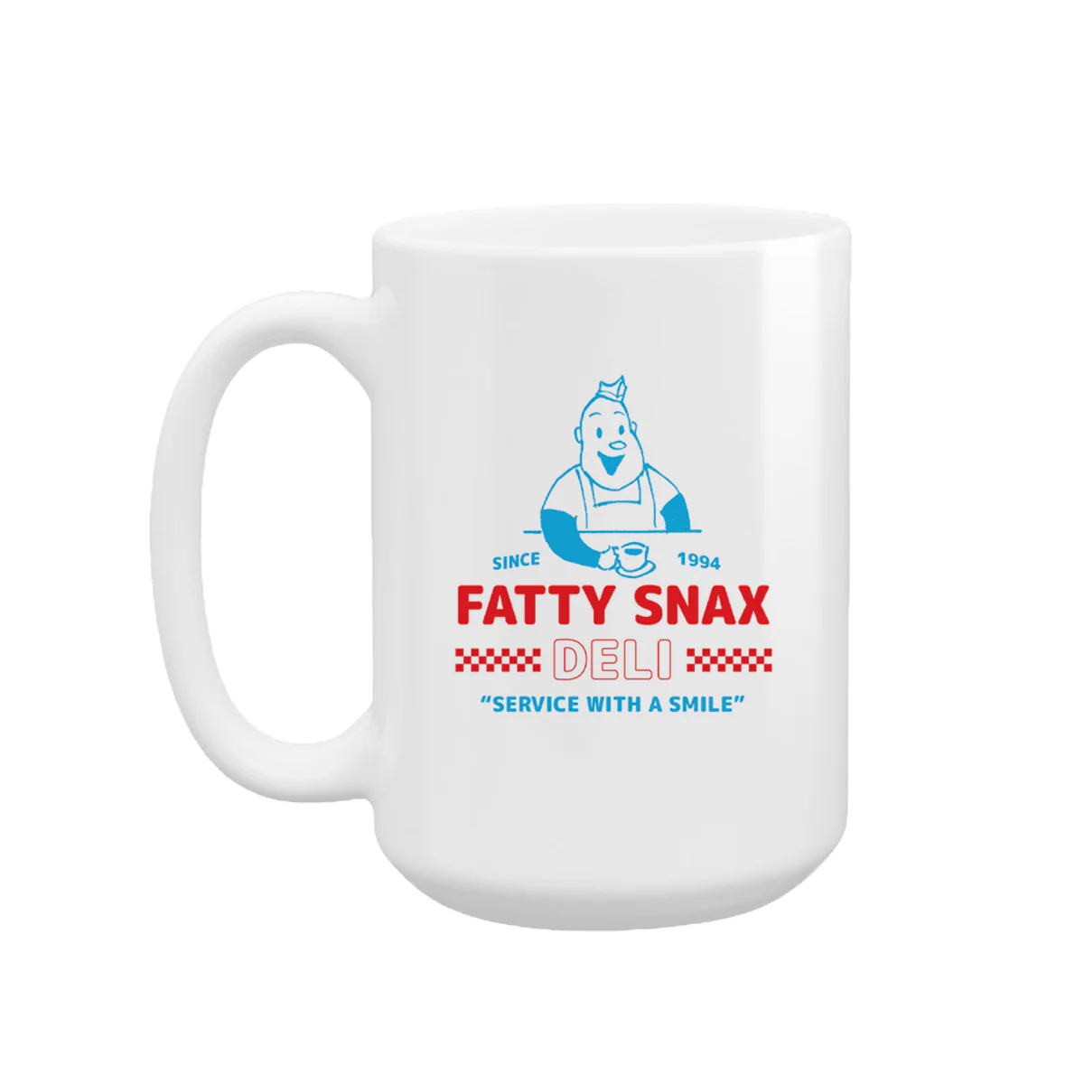 'Service With A Smile' Mug - Image 3